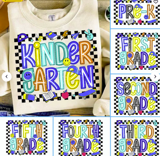 Retro 2 Grade Level T-Shirt *Back to School Sale 2026*