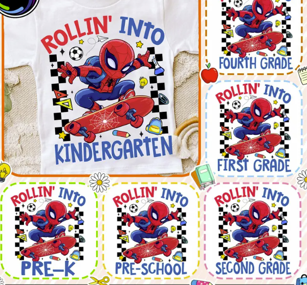 Rollin' Into Grade Level T-Shirt *Back to School Sale 2026*