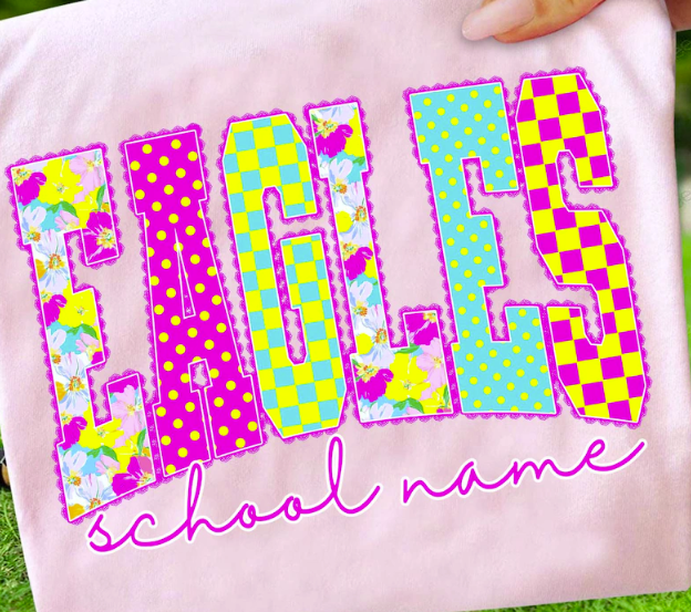 Bright Mascot School T-Shirt *Back to School Sale 2026*