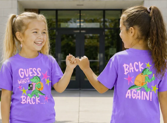 Guess Who's Back, Back Again Girl *Back to School Sale 2026*