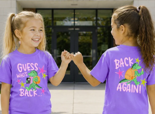 Guess Who's Back, Back Again Girl *Back to School Sale 2026*