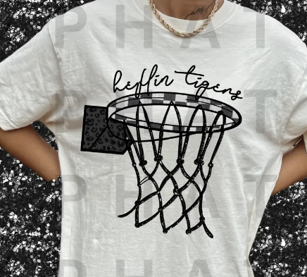 Custom Net Basketball T-Shirt