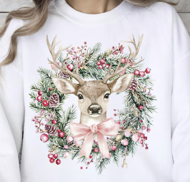 Coquette Reindeer Sweatshirt