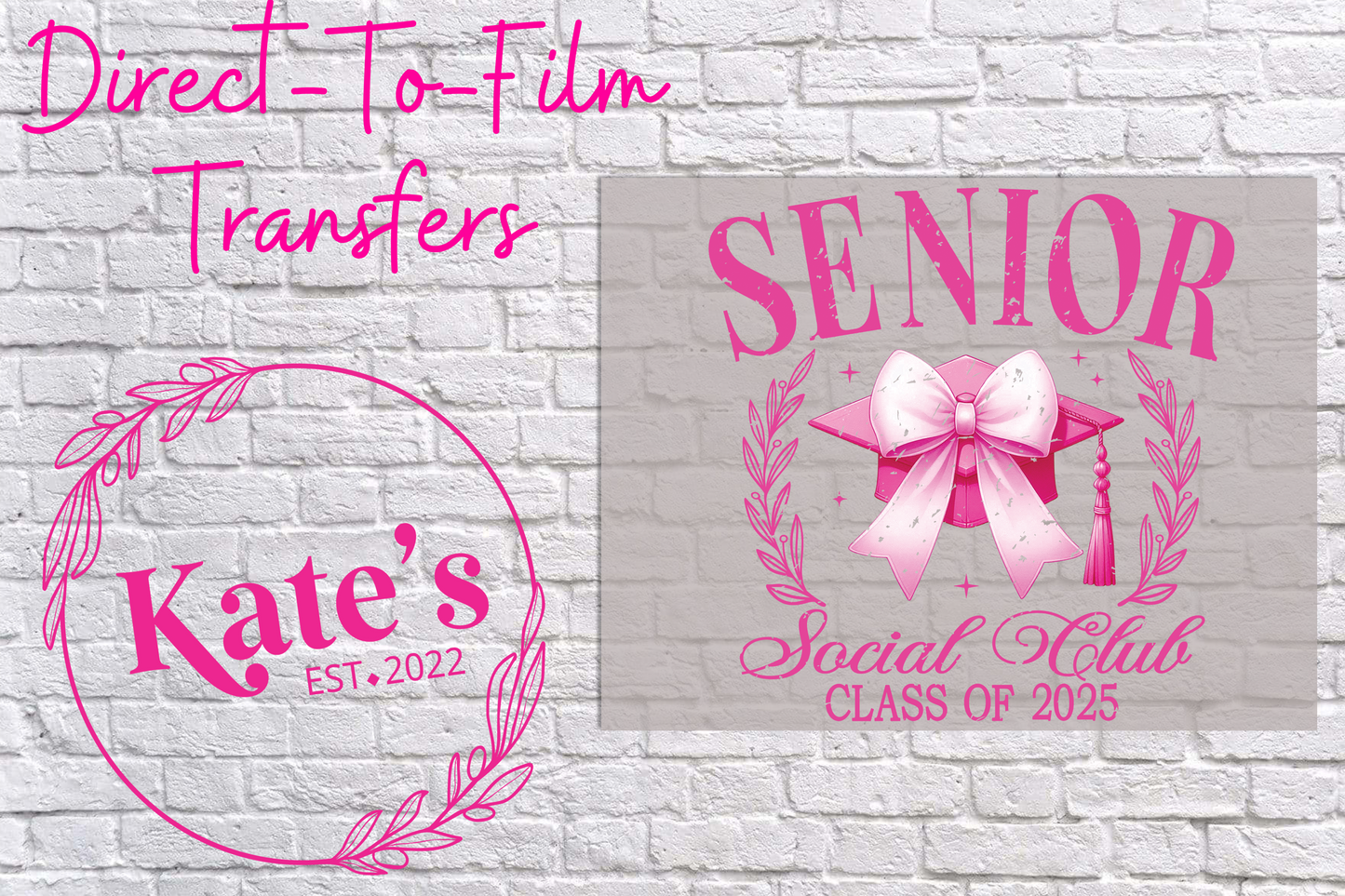 Senior Social Club Class of 2025 Direct-To-Film Transfer