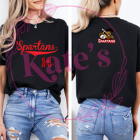 Spartans Baseball Swoosh Shirts