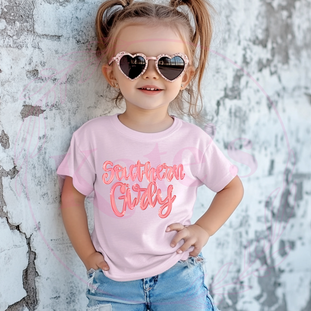 Southern Girly Kids Tee