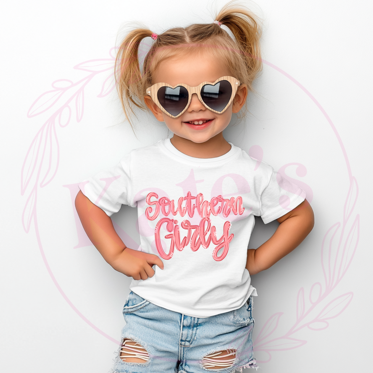 Southern Girly Kids Tee
