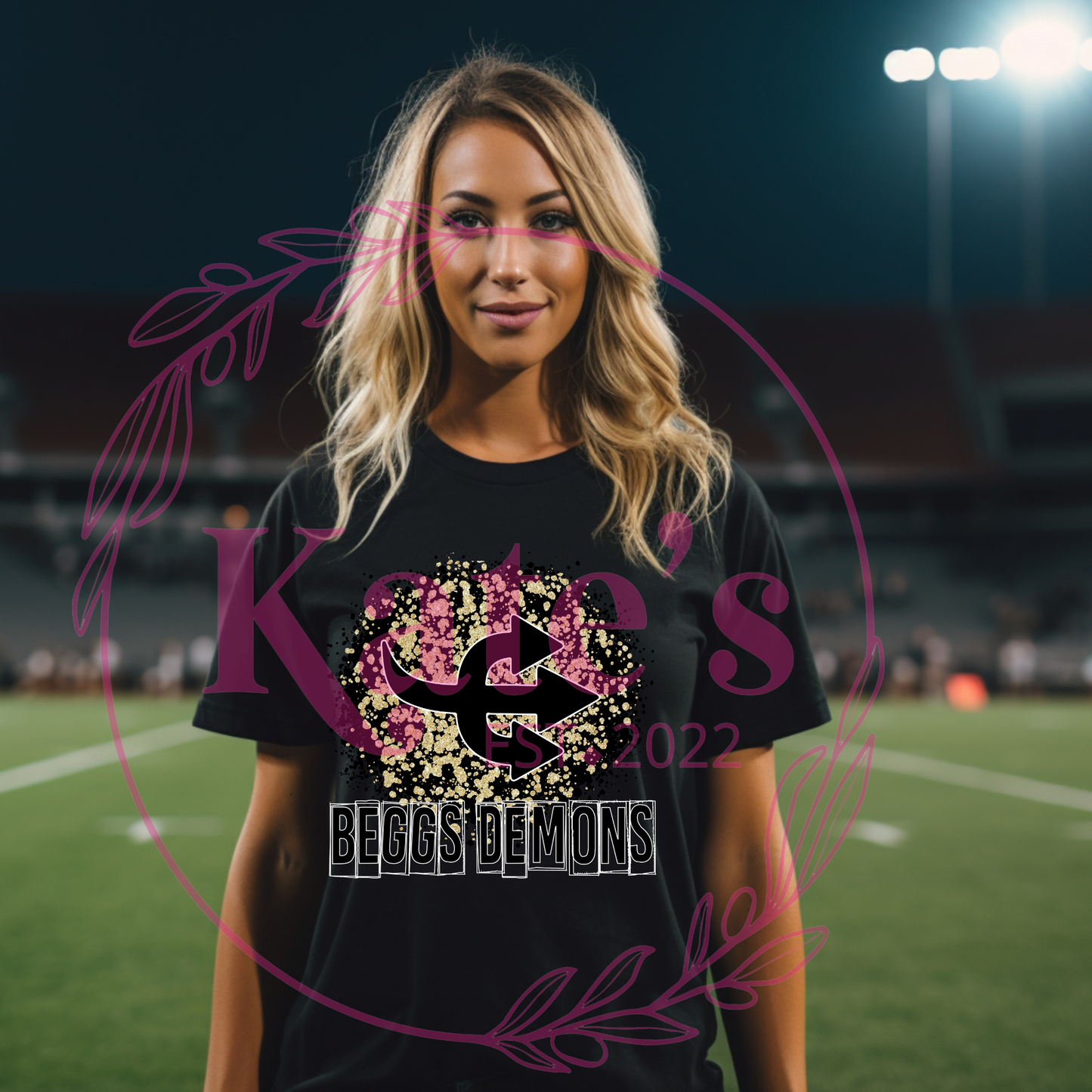 Beggs Demons Splatter Spirit Shirt