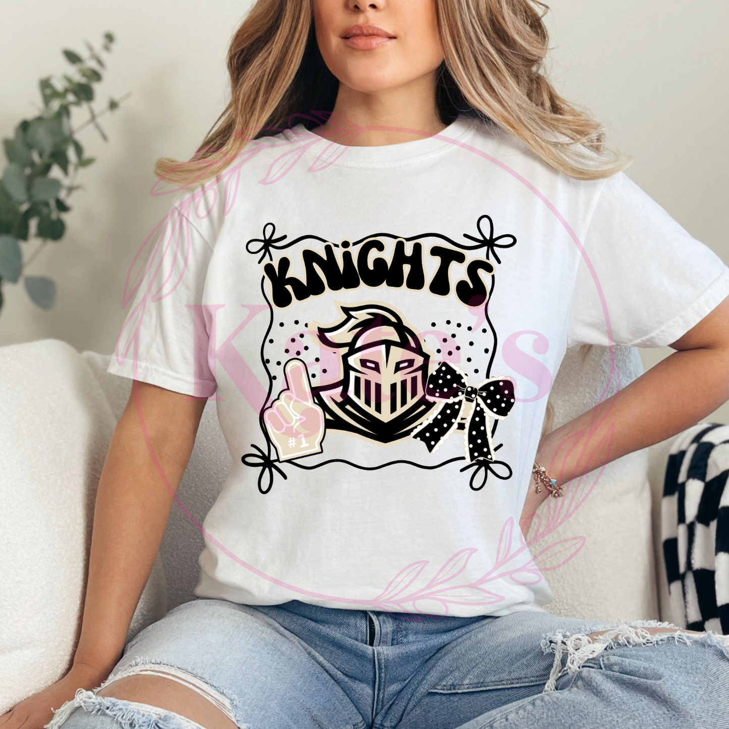 Preppy Coquette Mascot Shirts