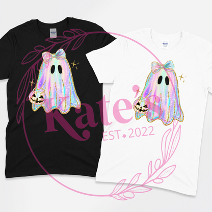 Iridescent Ghost Boo Shirt