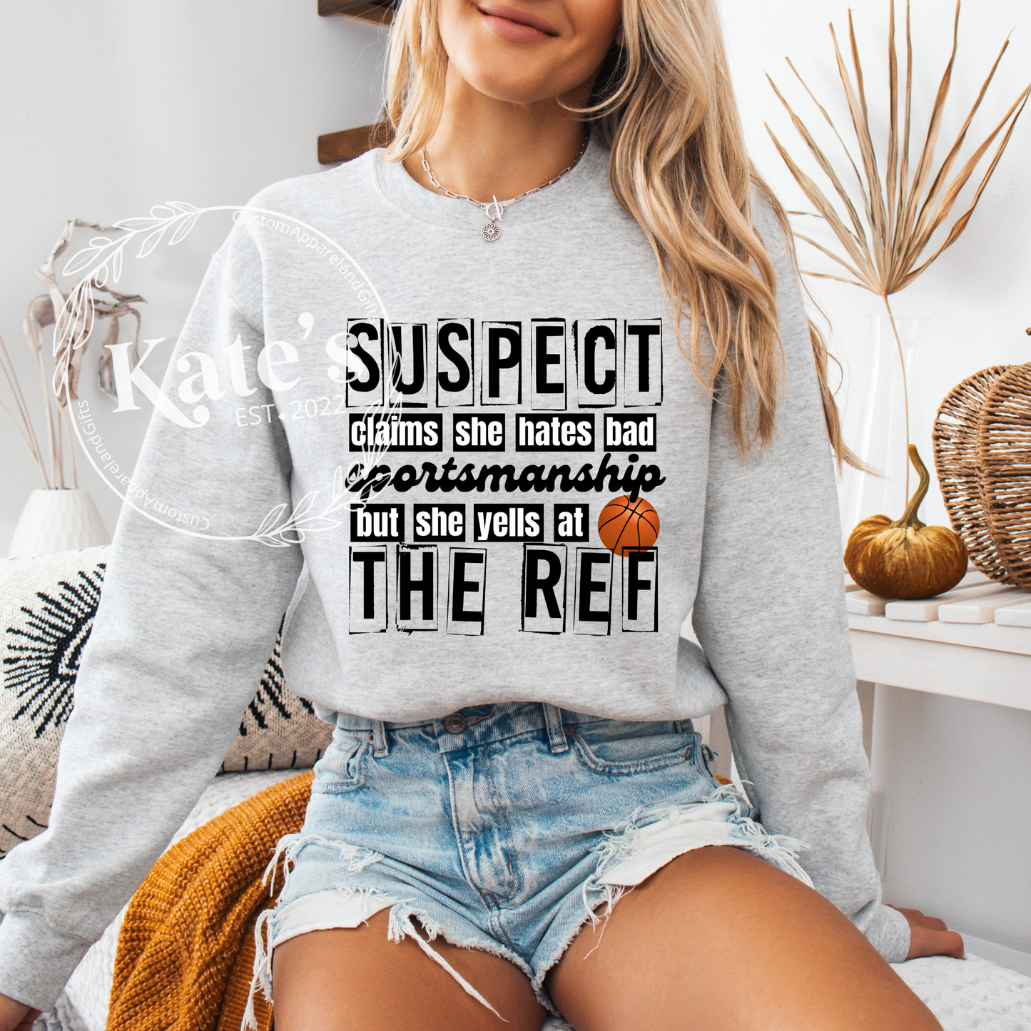 Suspect Claims She Hates Bad Sportsmanship Shirt