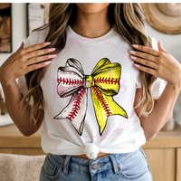 Basball/Softball Bow Shirt