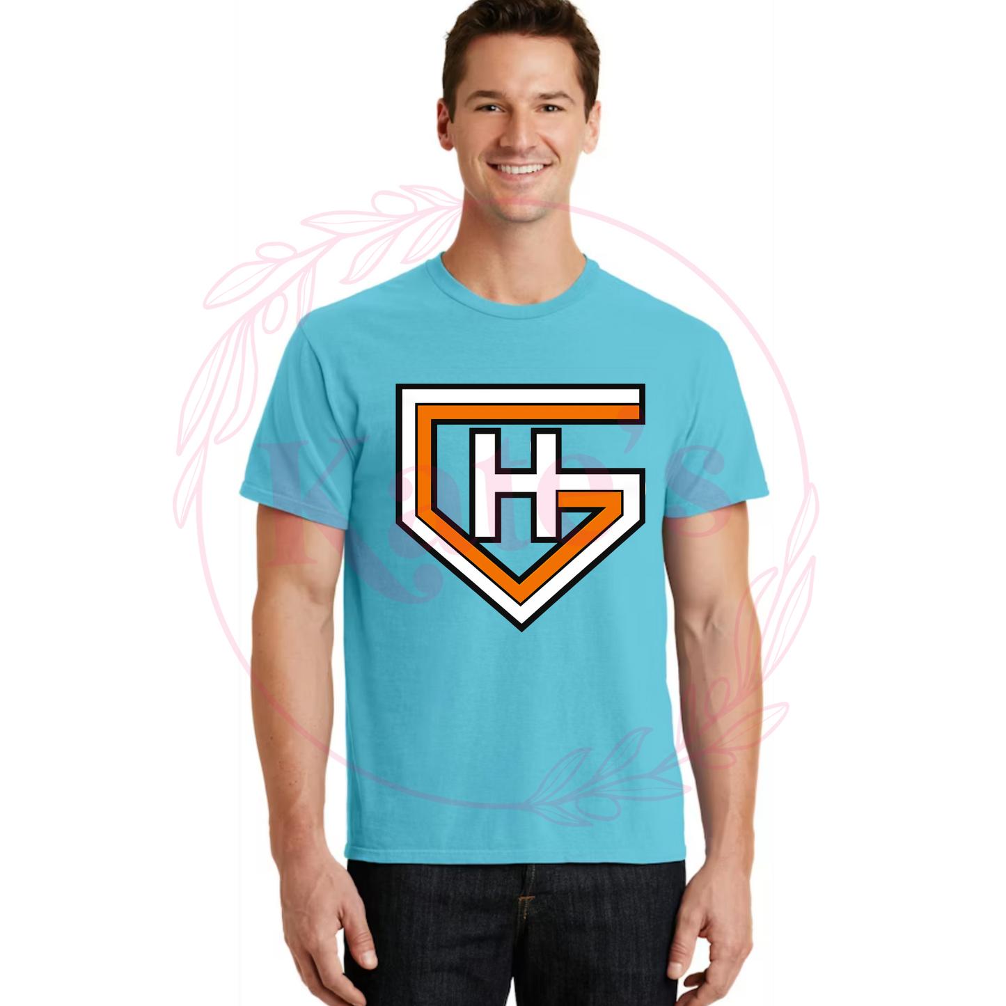 Glitter Hitters Teal Shirt