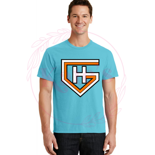 Glitter Hitters Teal Shirt