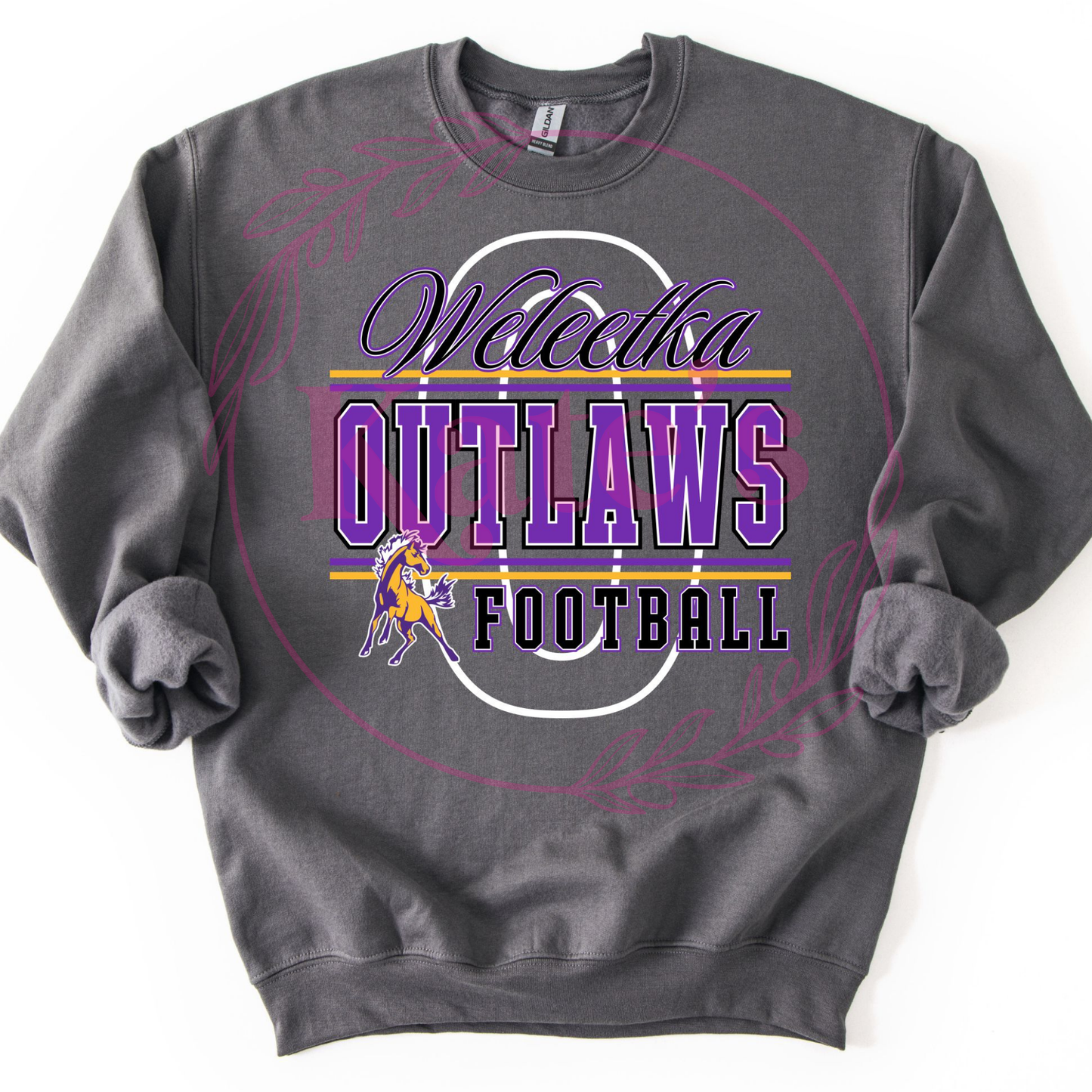 Stacked Team Custom Mascot Sweatshirts