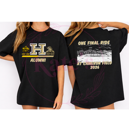 One Final Ride at Cameron Field Shirt
