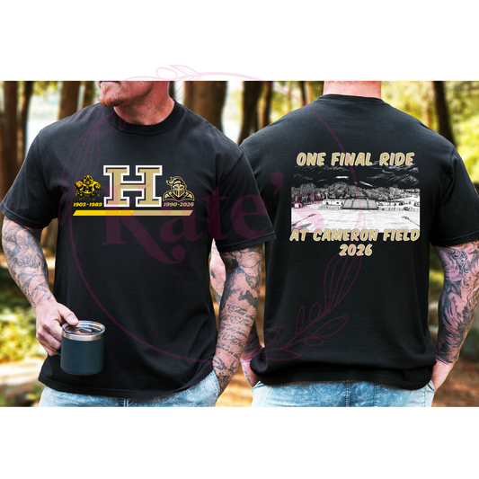 One Final Ride at Cameron Field Shirt