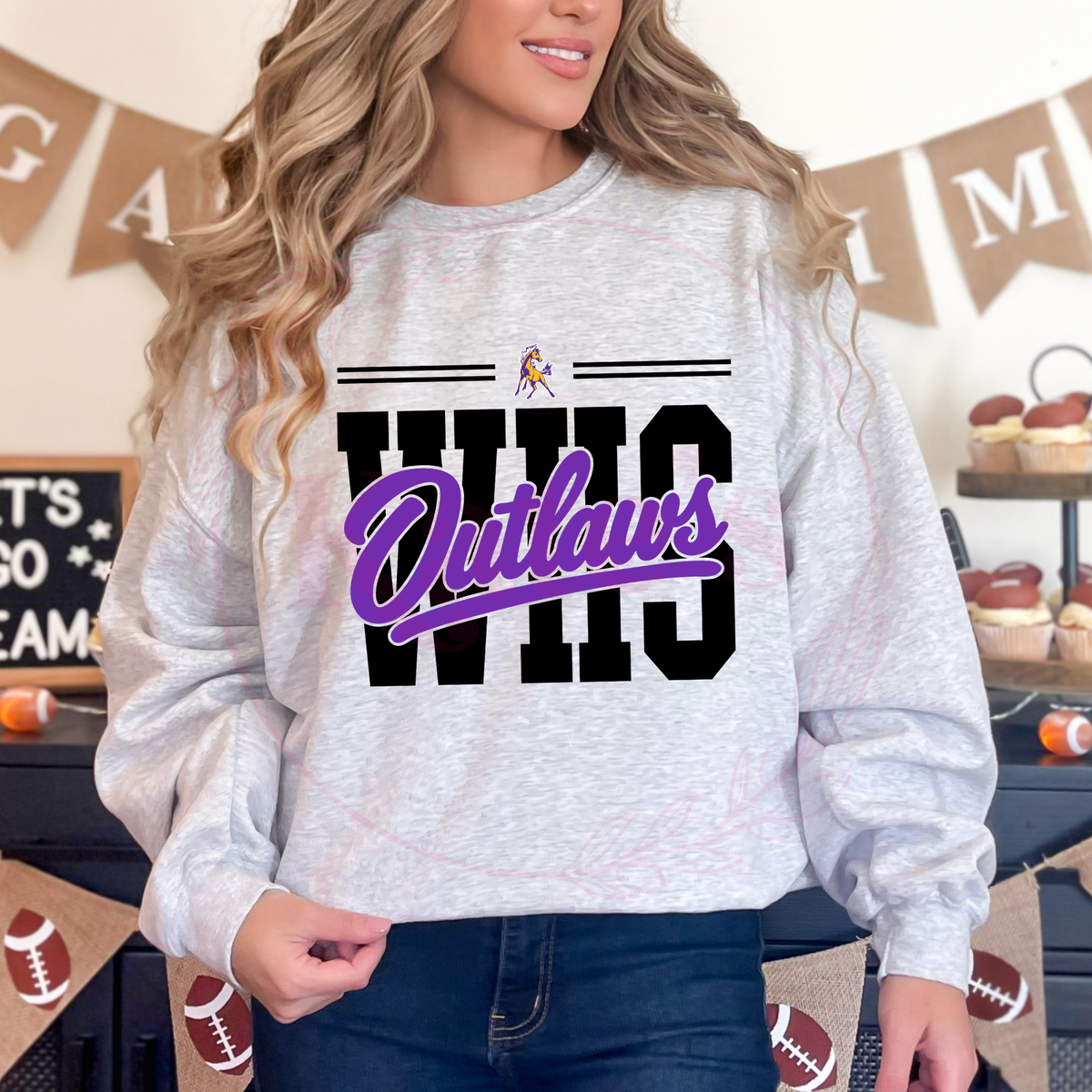 Custom Mascot Overlay Shirts