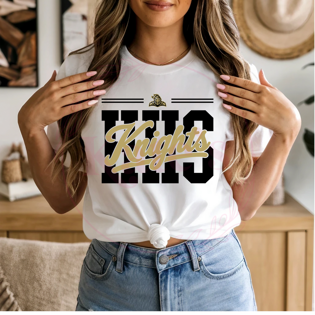 Custom Mascot Overlay Shirts