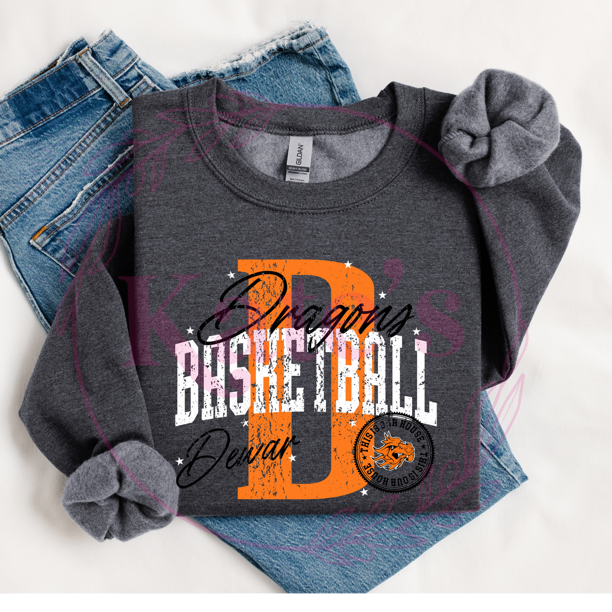 Custom Stamp Basketball Shirt Shirt