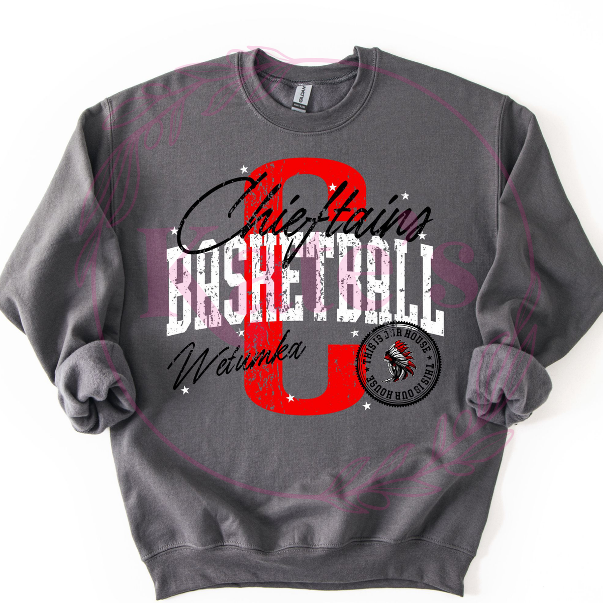Custom Stamp Basketball Shirt Shirt