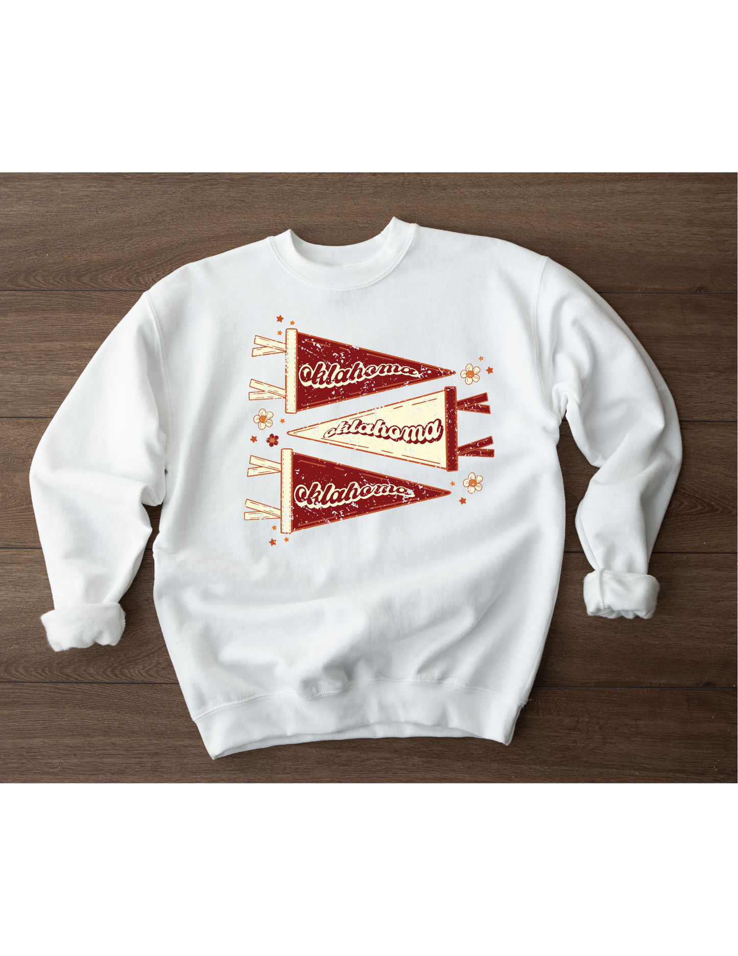 Oklahoma Crimson Flags Sweatshirt