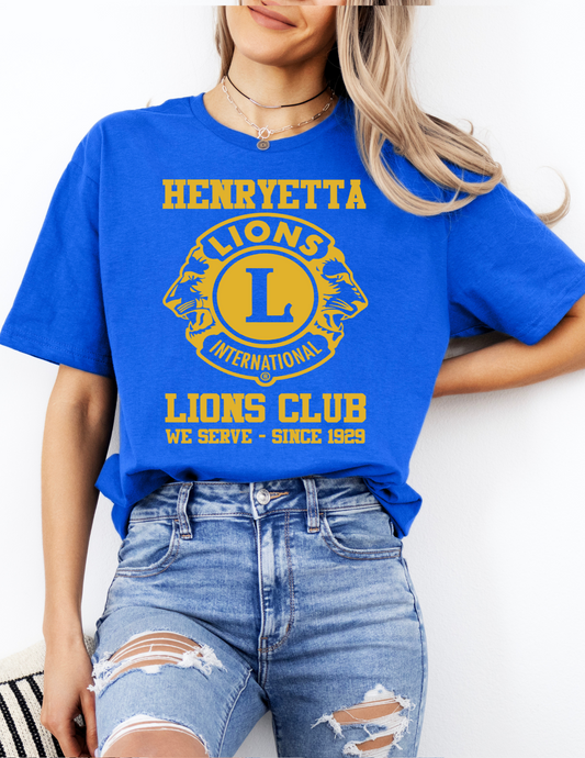 Henryetta Lions Club We Serve