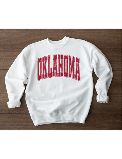 Crimson Oklahoma Sweatshirt