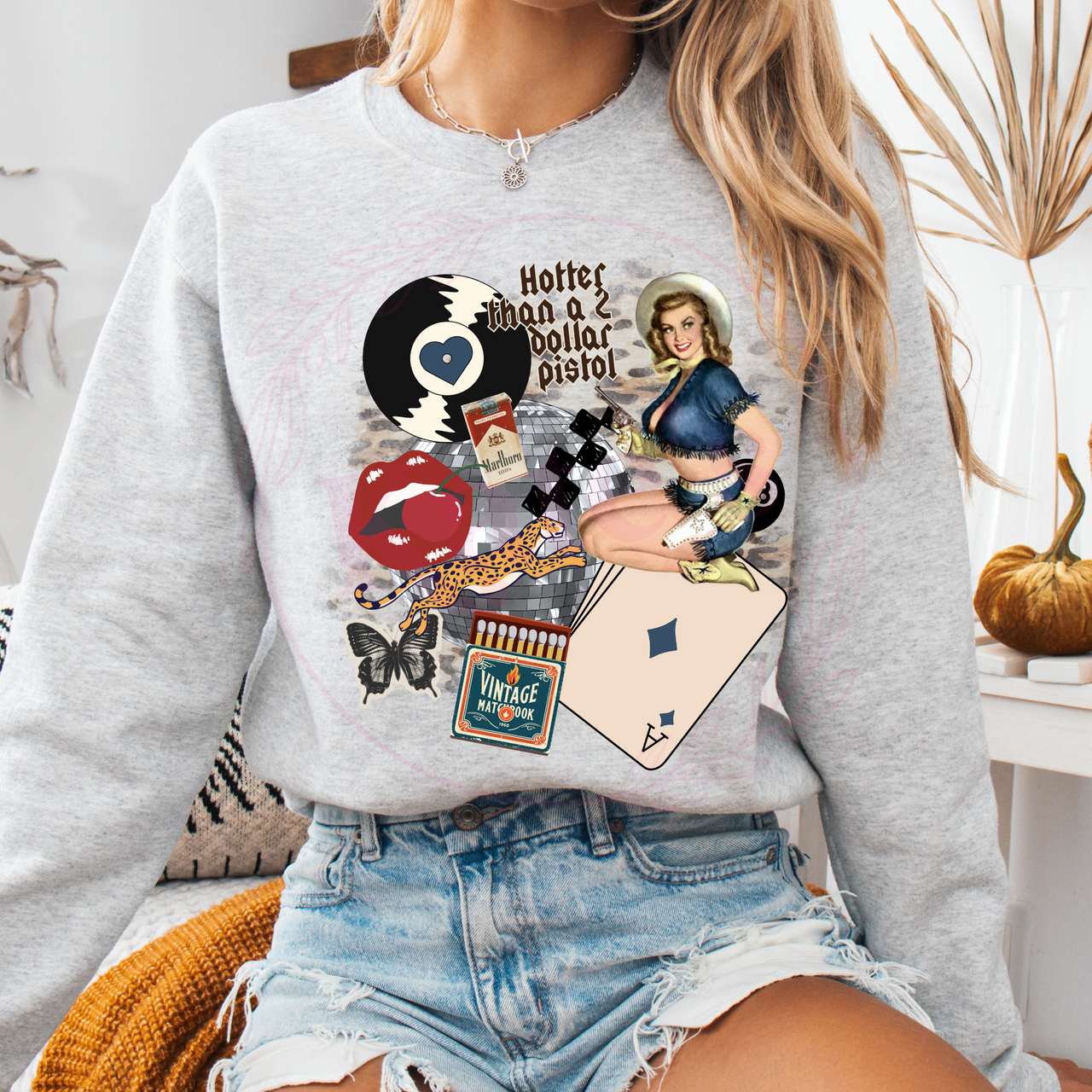 Hotter Than A 2 Dollar Pistol Direct-To-Film Transfer