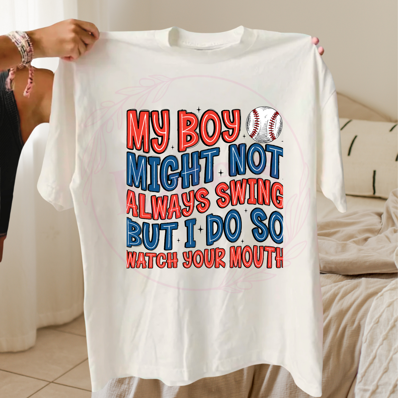 My Boy Might Not Always Swing Direct-To-Film Transfer