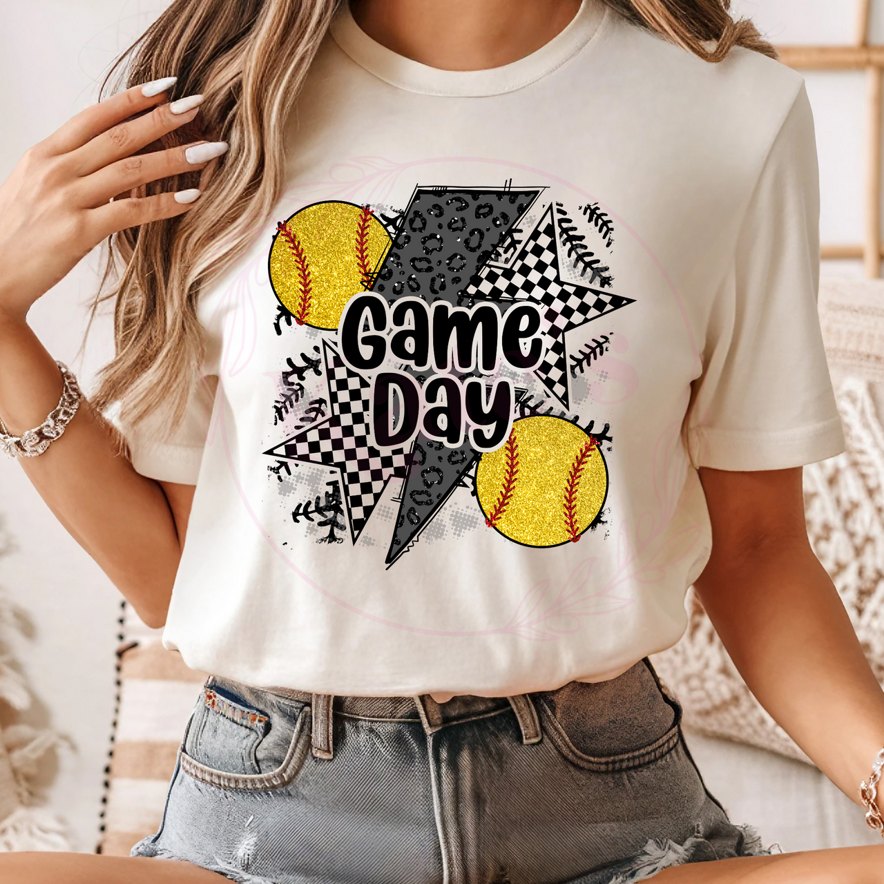 Softball Gameday Direct-To-Film Transfer