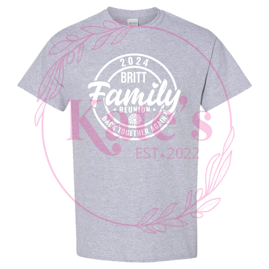 Britt Family Reunion T-Shirts