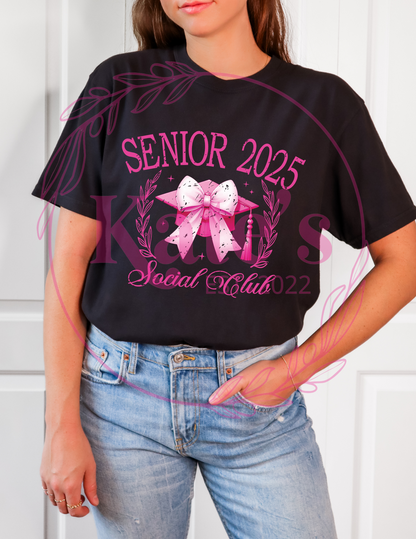 Senior Social Club Class of 2025 Shirt