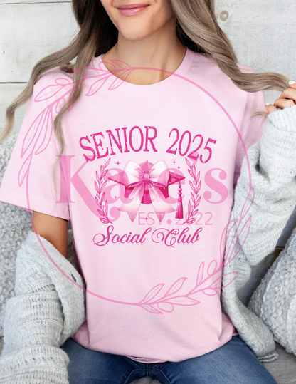 Senior Social Club Class of 2025 Shirt