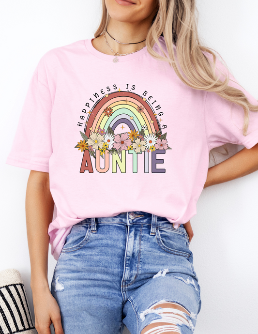 Happiness Is Being A Auntie T-Shirt