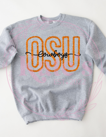 Faux Tinsel OSU Shirt