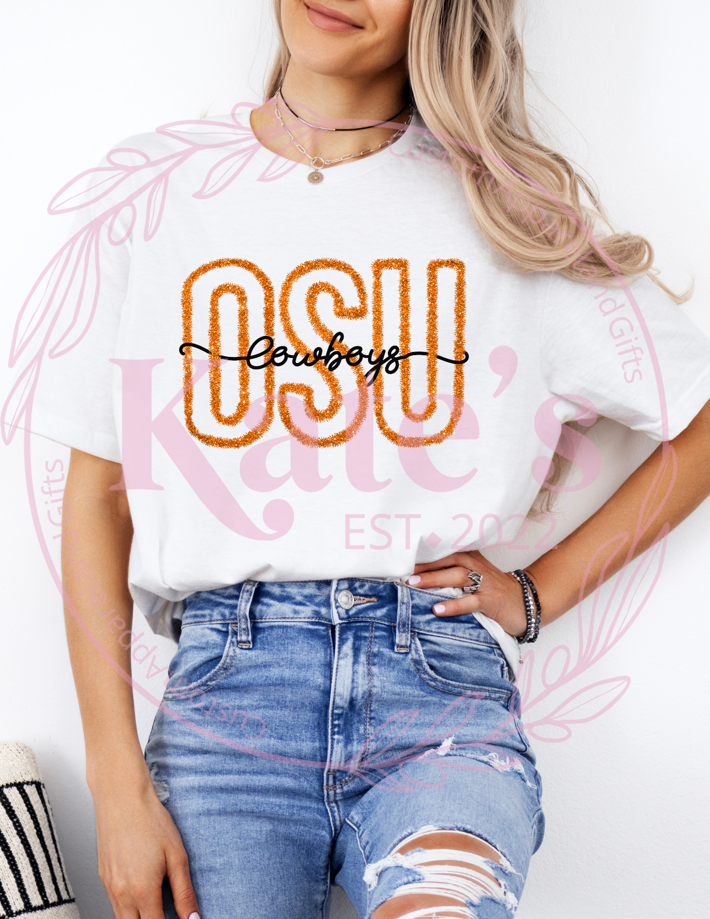 Faux Tinsel OSU Shirt