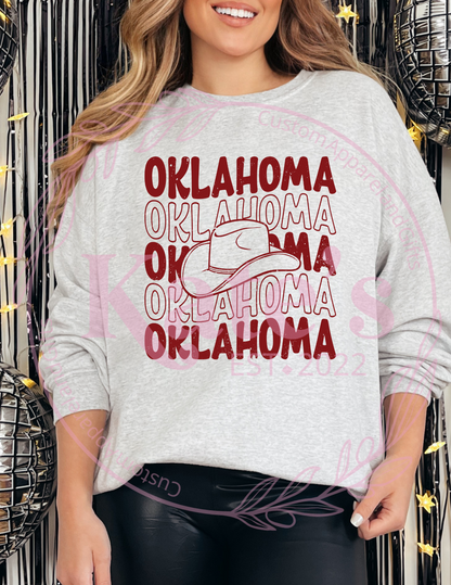 Oklahoma Cowboy Hat Shirt