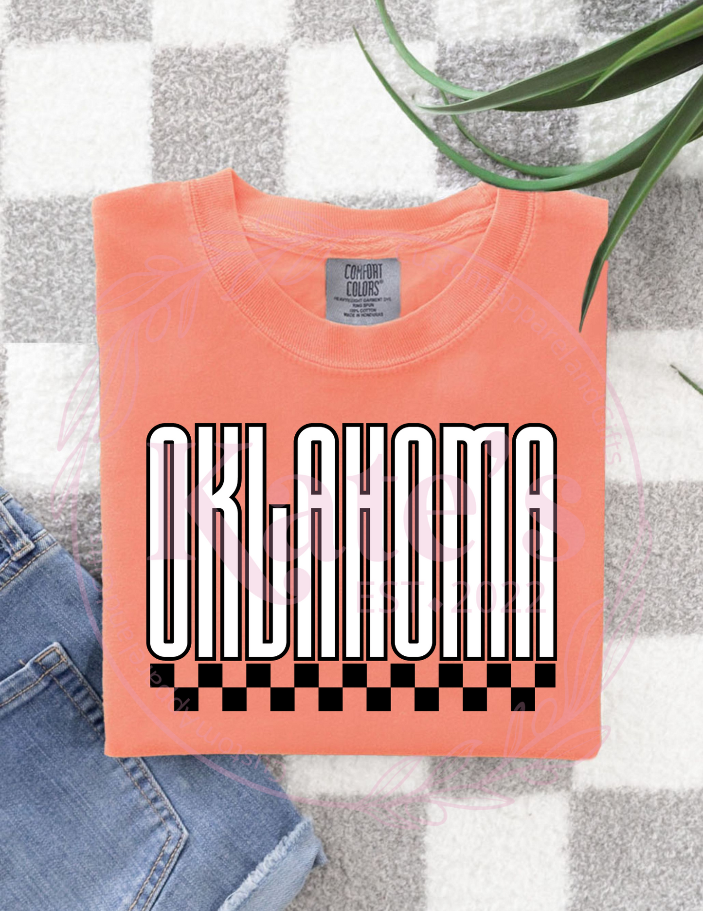 Orange Oklahoma T-Shirt