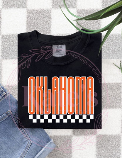 Orange Oklahoma T-Shirt