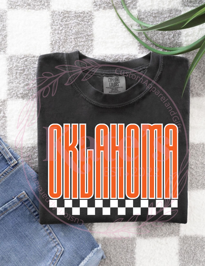 Orange Oklahoma T-Shirt