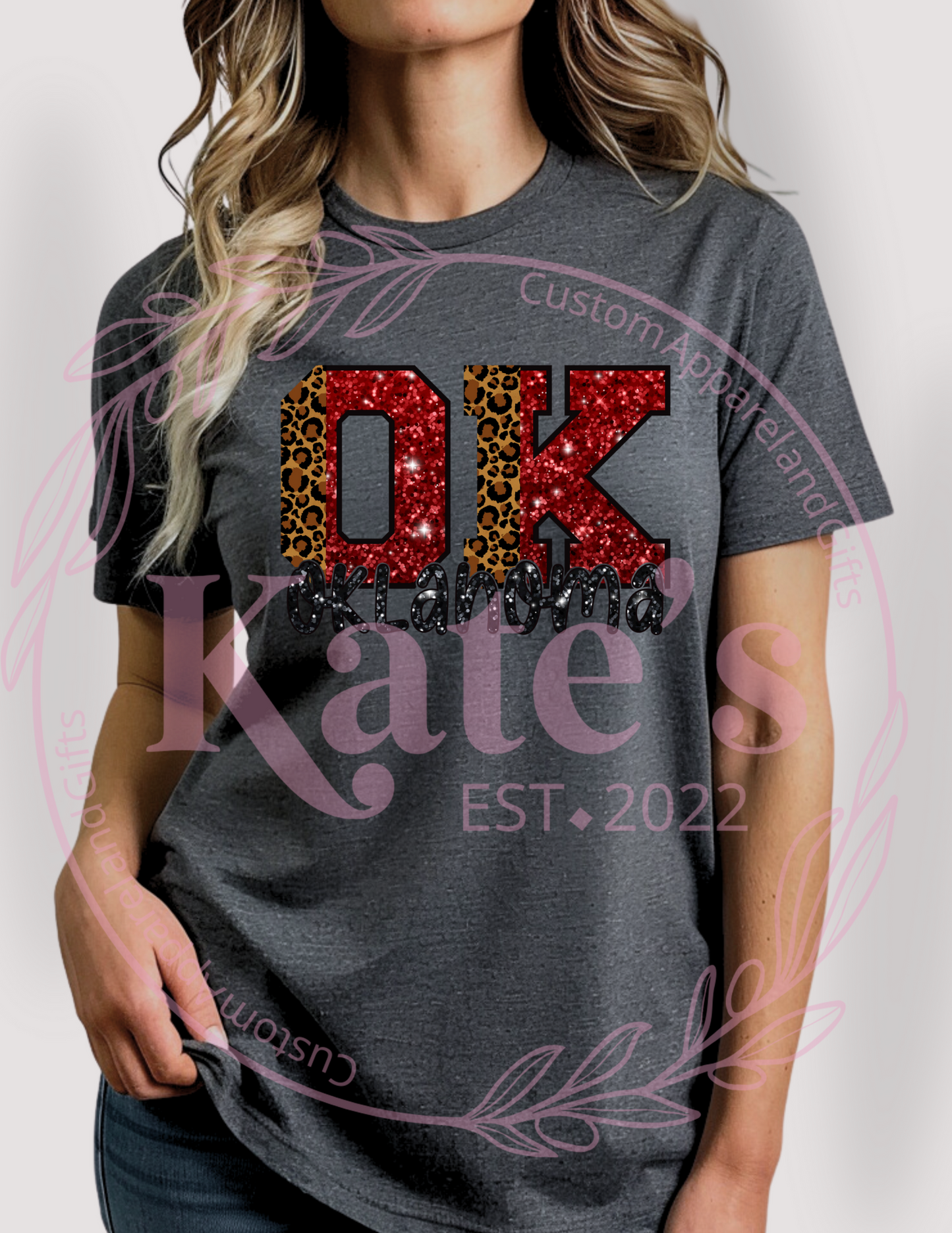 Sequin Oklahoma Shirt