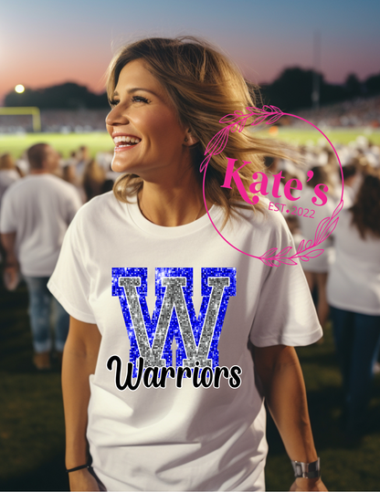 Bling Warriors School Spirit Shirt