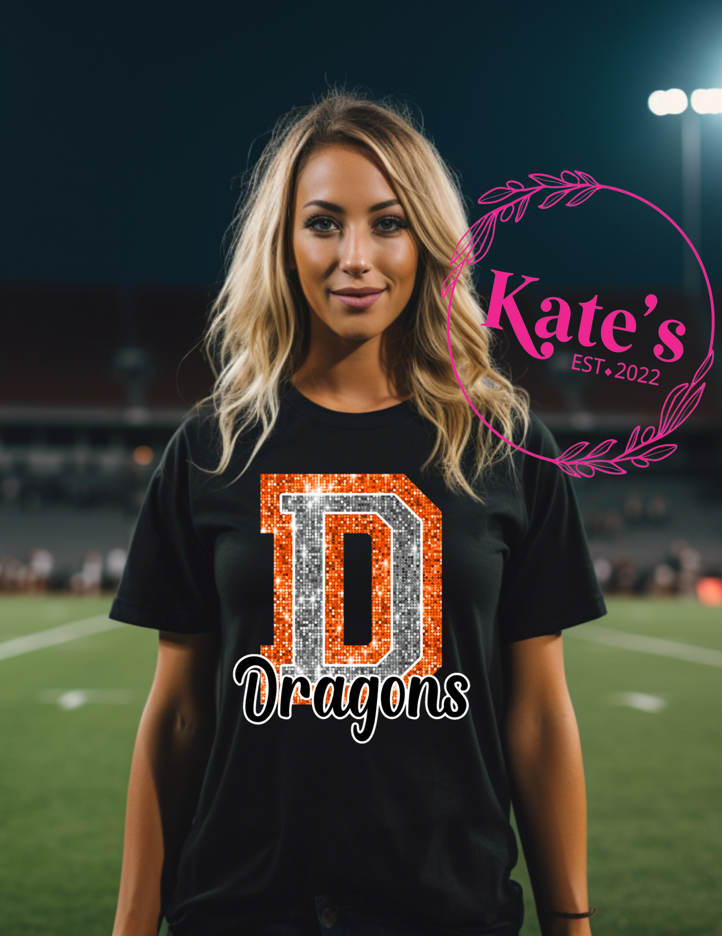 Bling Dragons School Spirit Shirt