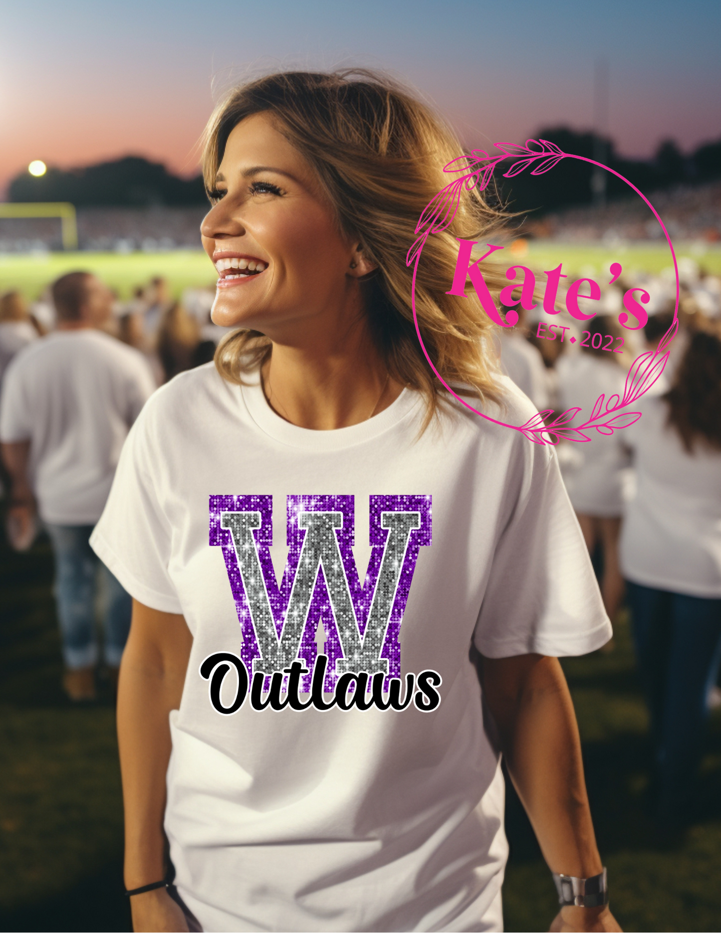 Bling Outlaws School Spirit Shirt