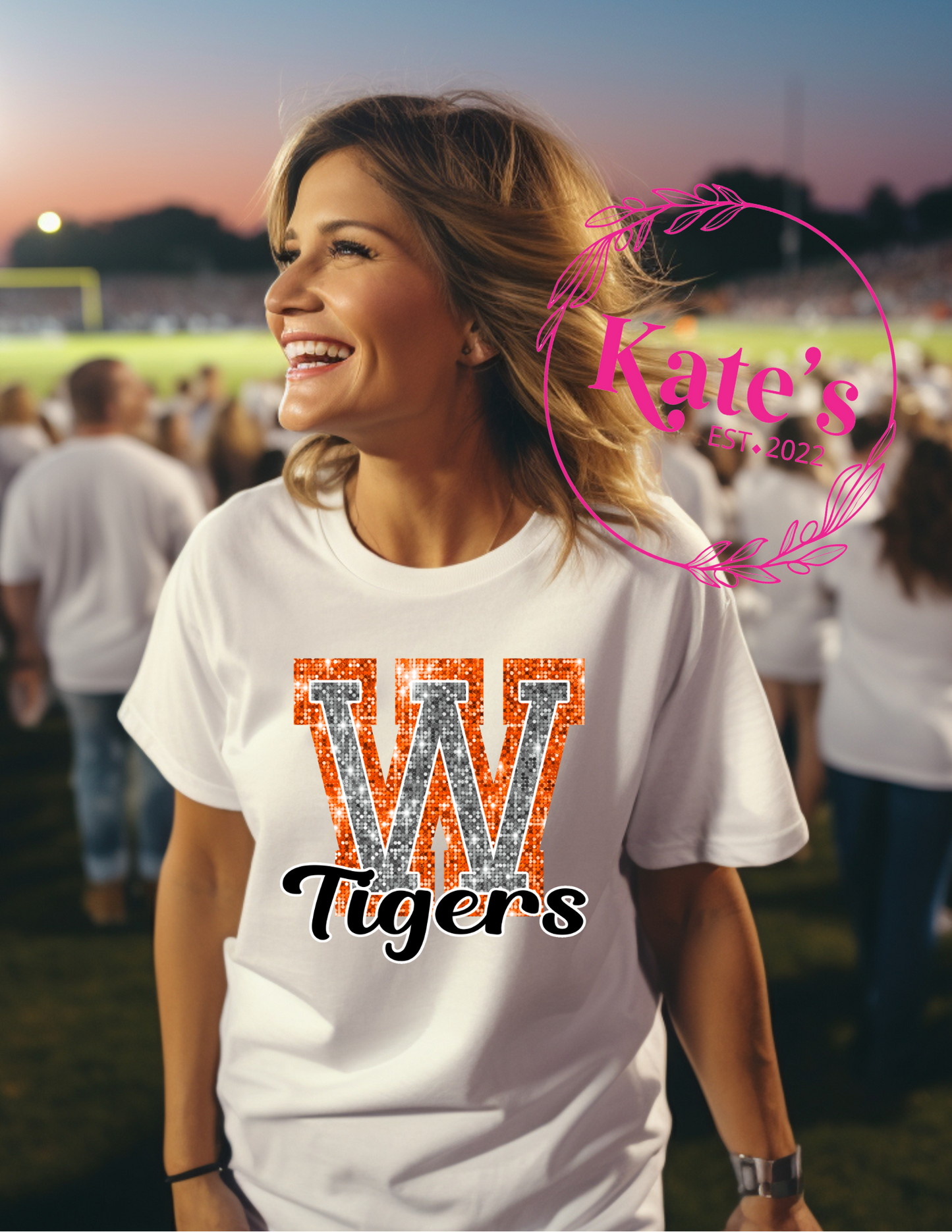 Bling Tigers School Spirit Shirt