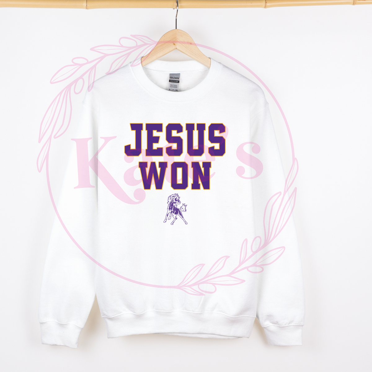 Jesus Won Mascot Shirts
