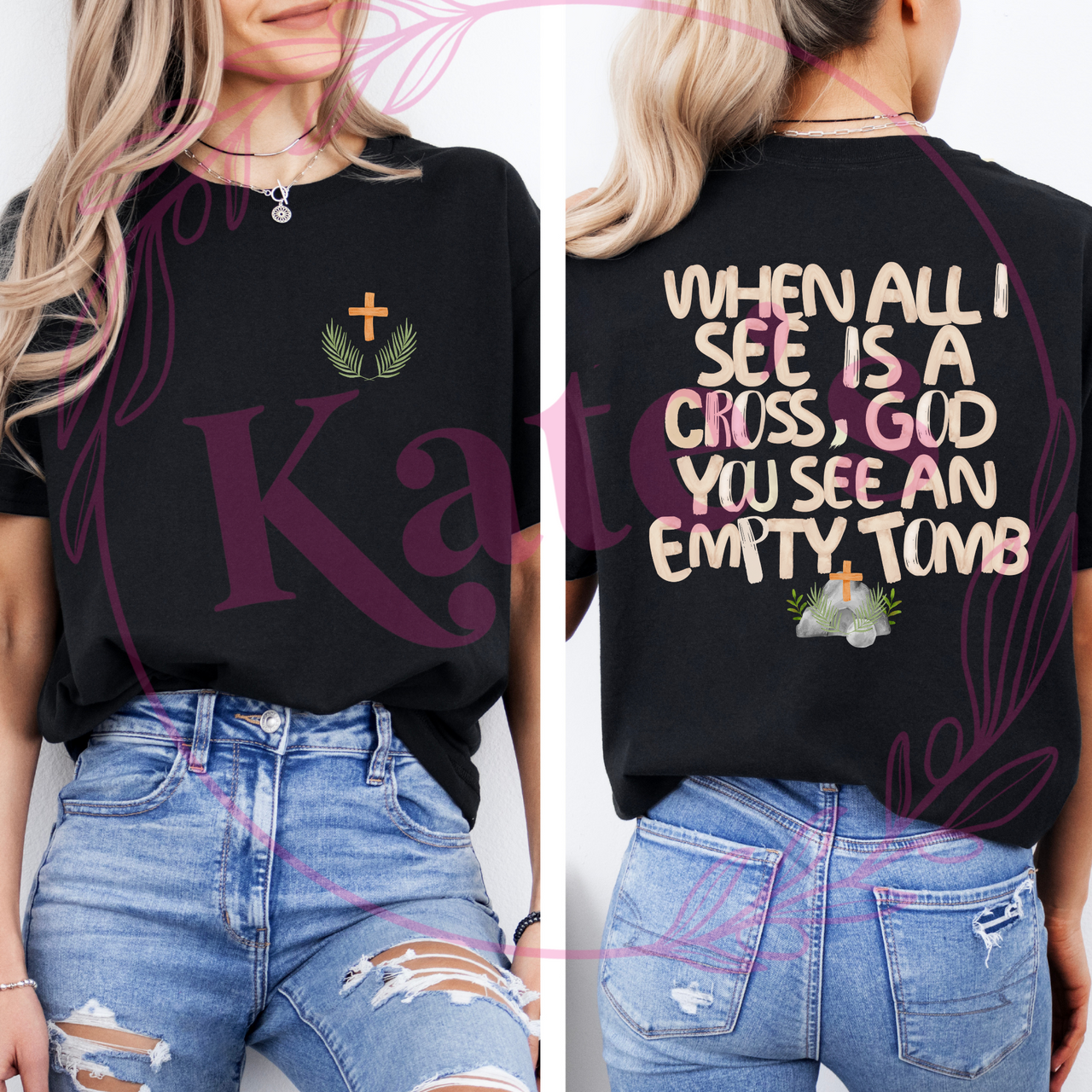 When All I See Is A Cross T-Shirt