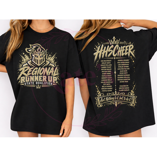HHS Cheer State Qualifiers Shirts