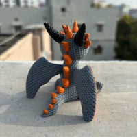 Crochet Dragon 3D Toy